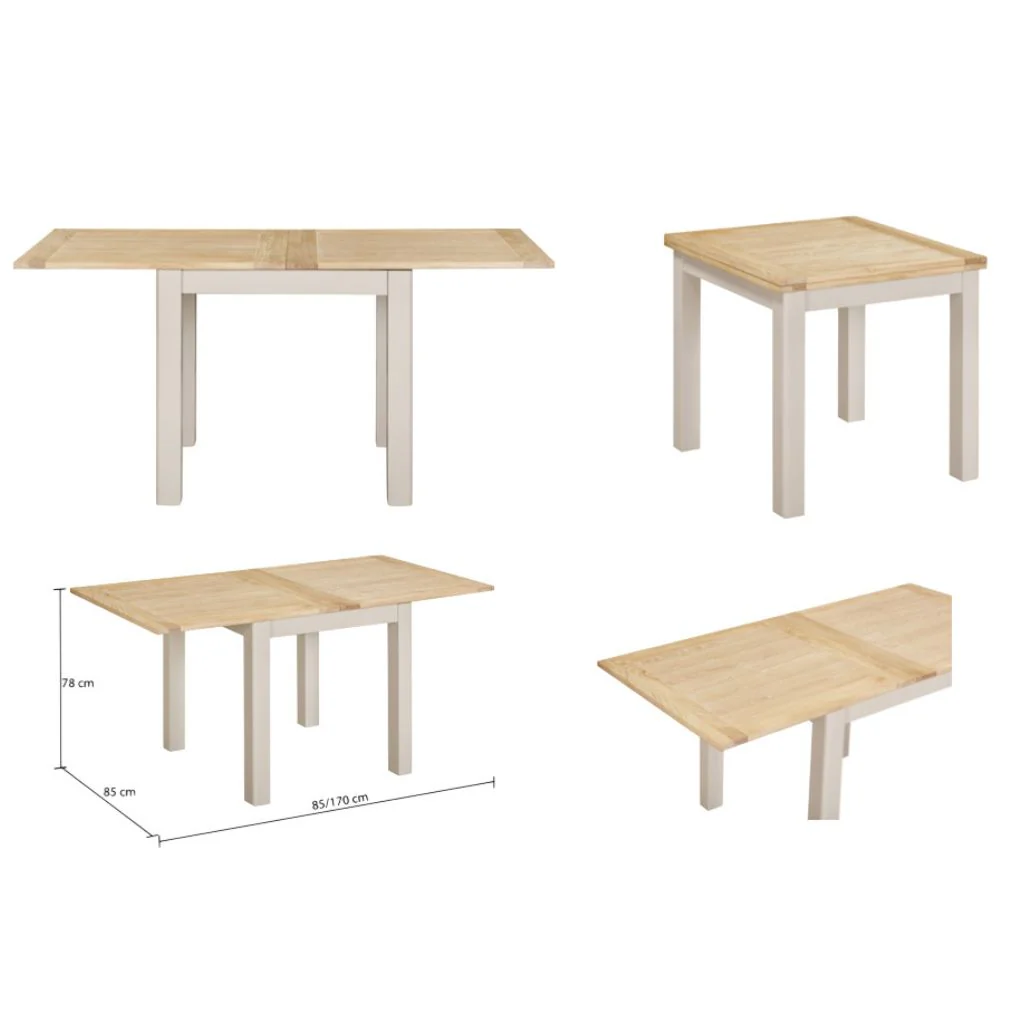 Windermere Square Extending Dining Table by Annaghmore - Image 2