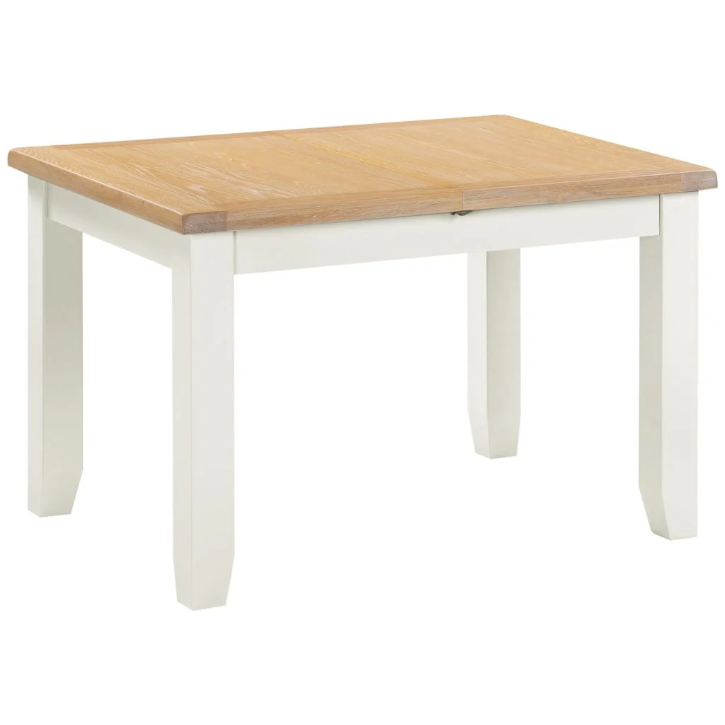 Windsor Ivory 1.2m Extending Dining Table by Wholesale - Image 2