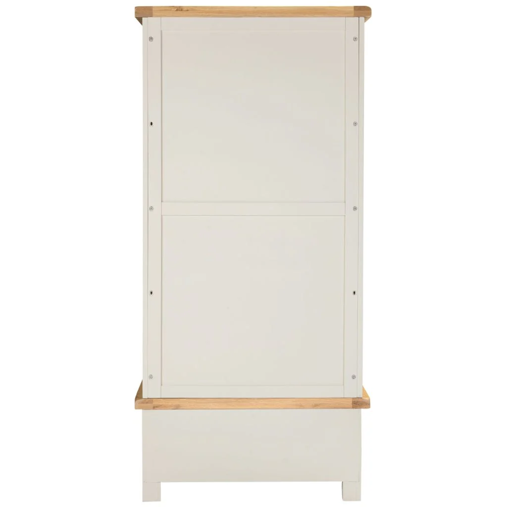 Windsor Ivory 2 Door 1 Drawer Wardrobe by Wholesale - Image 6