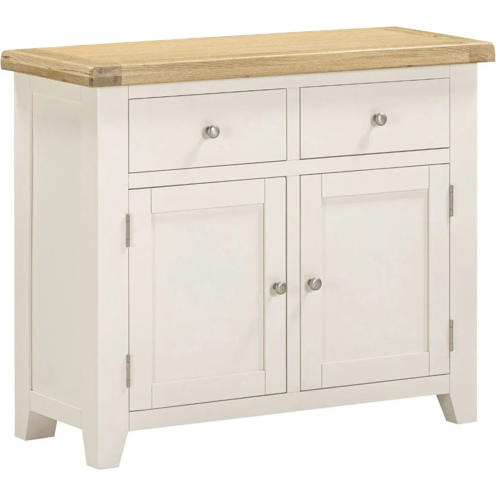 Windsor Ivory 2 Door 2 Drawer Sideboard by Wholesale
