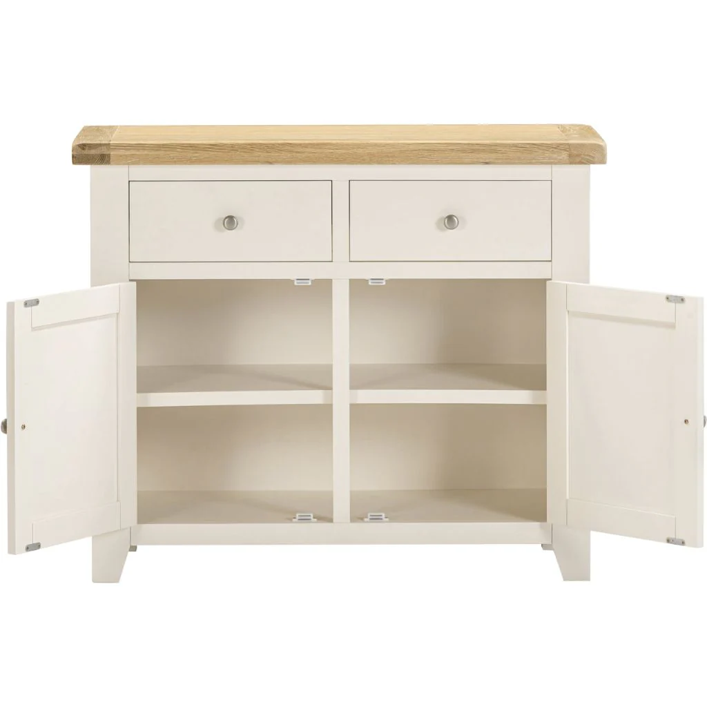 Windsor Ivory 2 Door 2 Drawer Sideboard by Wholesale - Image 2