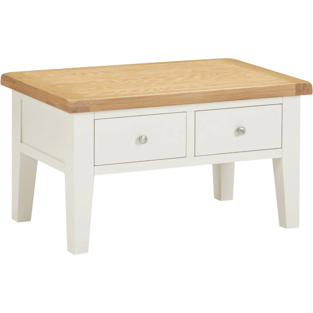 Windsor Ivory 2 Drawer Coffee Table by Wholesale