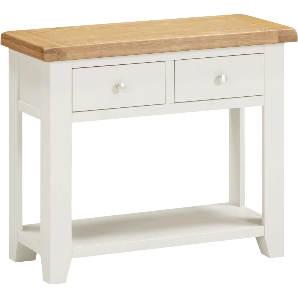 Windsor Ivory 2 Drawer Console Table by Wholesale