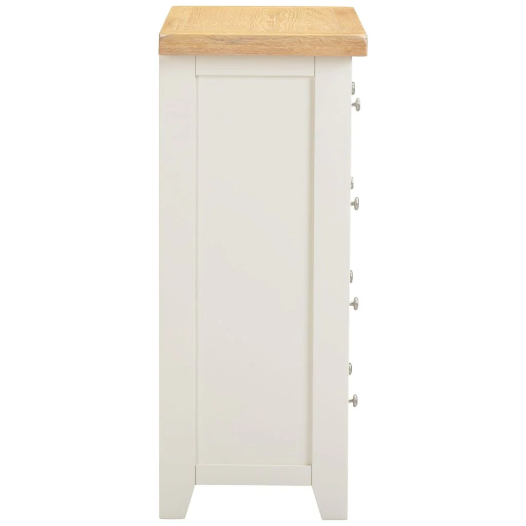 Windsor Ivory 3+2 Drawer Chest by Wholesale - Image 4