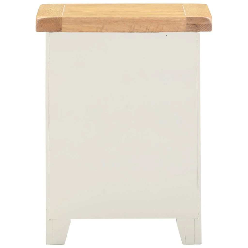 Windsor Ivory 3 Drawer Bedside by Wholesale - Image 5