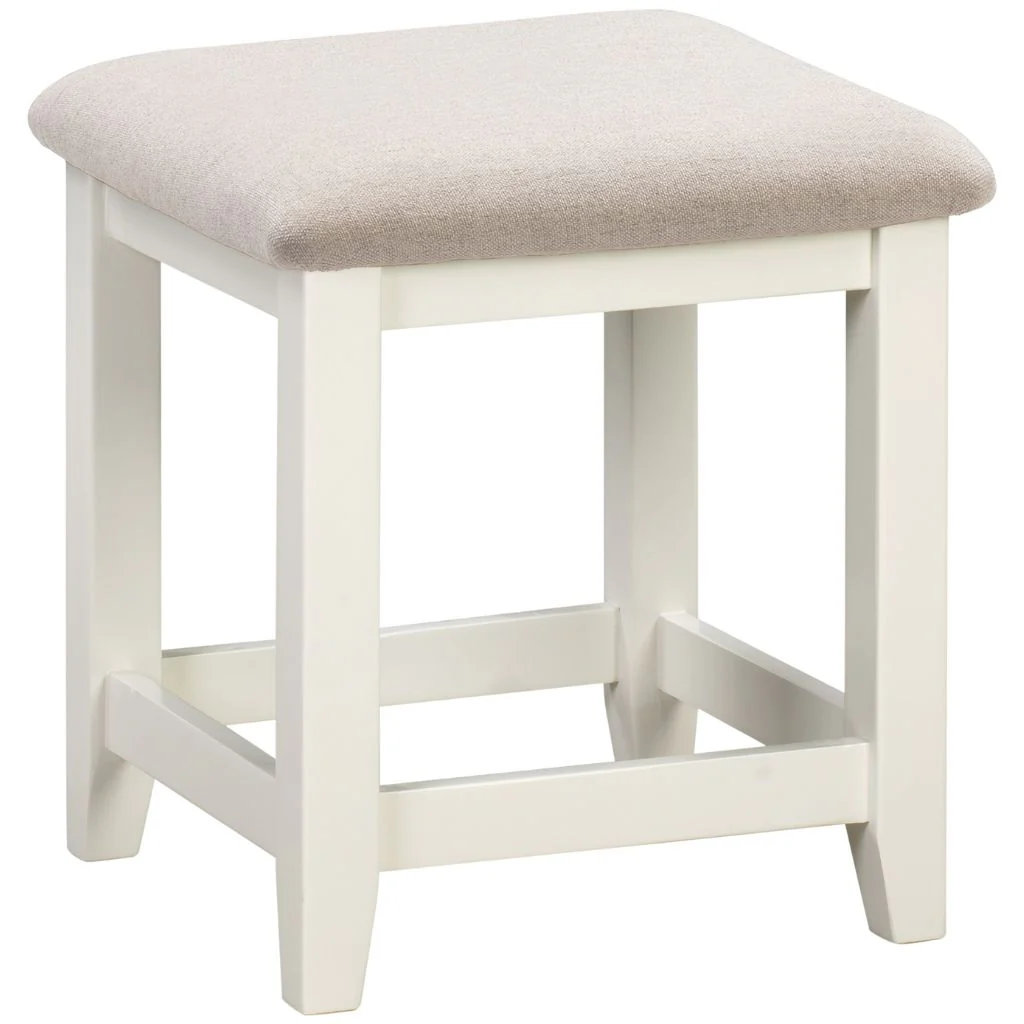 Windsor Ivory Dressing Table Stool by Wholesale