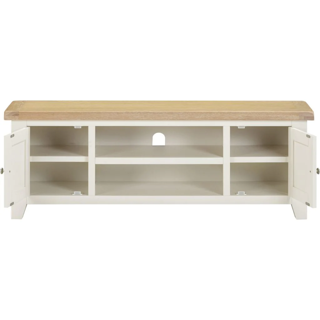 Windsor Ivory Straight TV Unit by Wholesale - Image 2