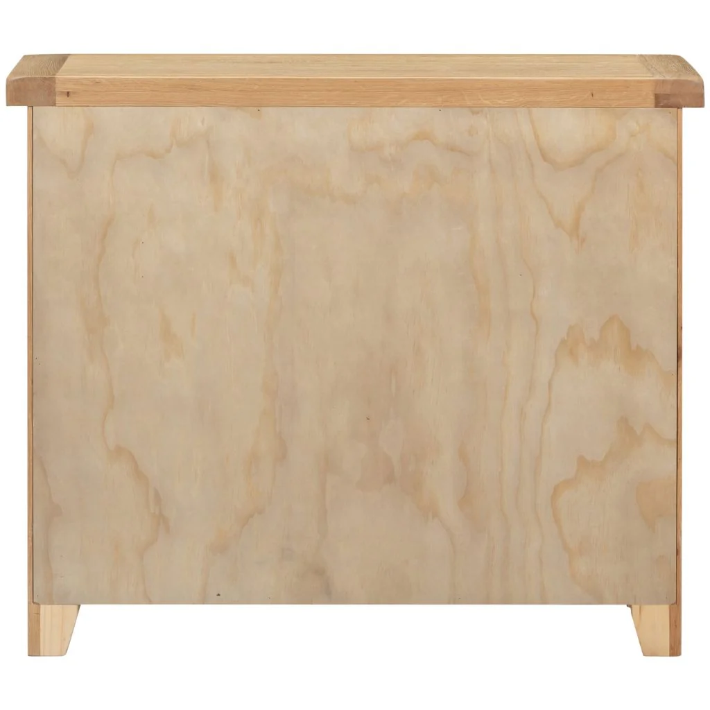 Windsor Natural Oak 2 Door 2 Drawer Sideboard by Wholesale - Image 4