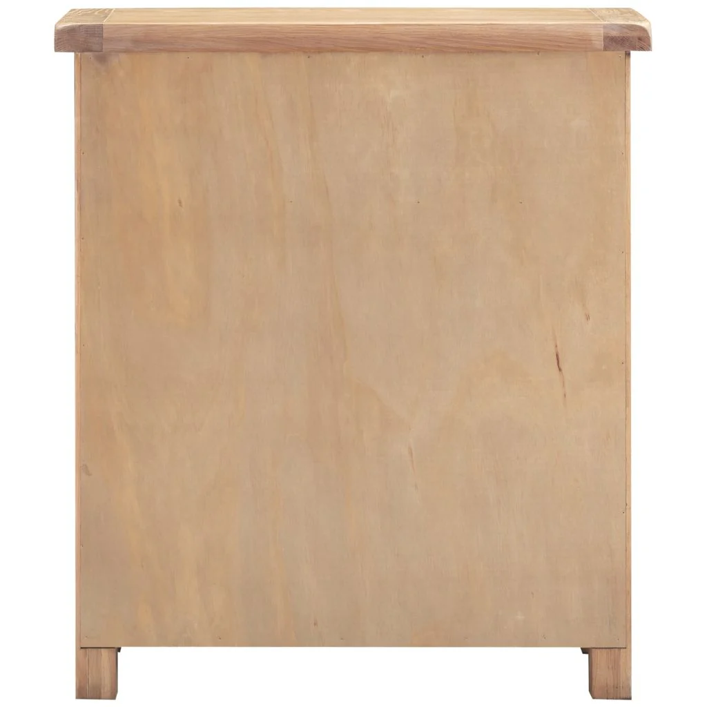 Windsor Natural Oak 3+2 Drawer Chest by Wholesale - Image 5