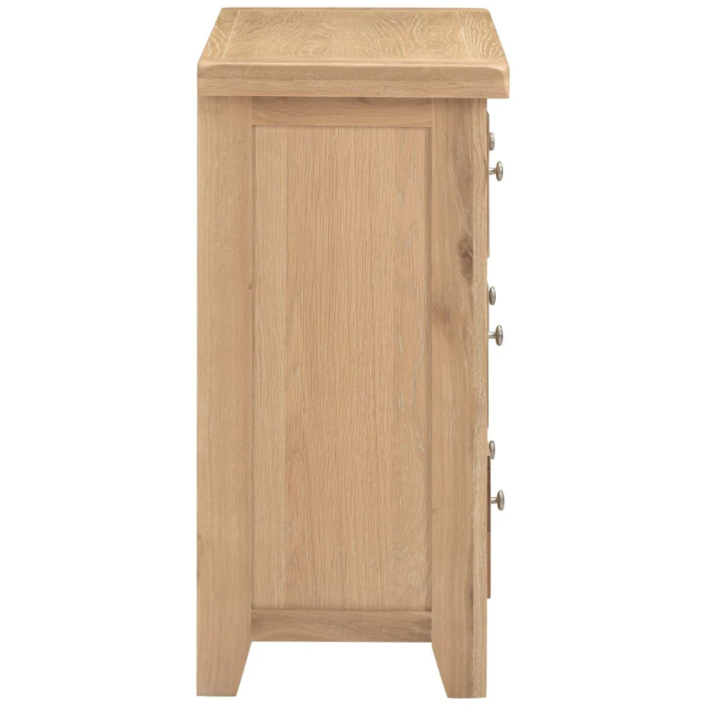 Windsor Natural Oak 3 Drawer Chest by Wholesale - Image 4