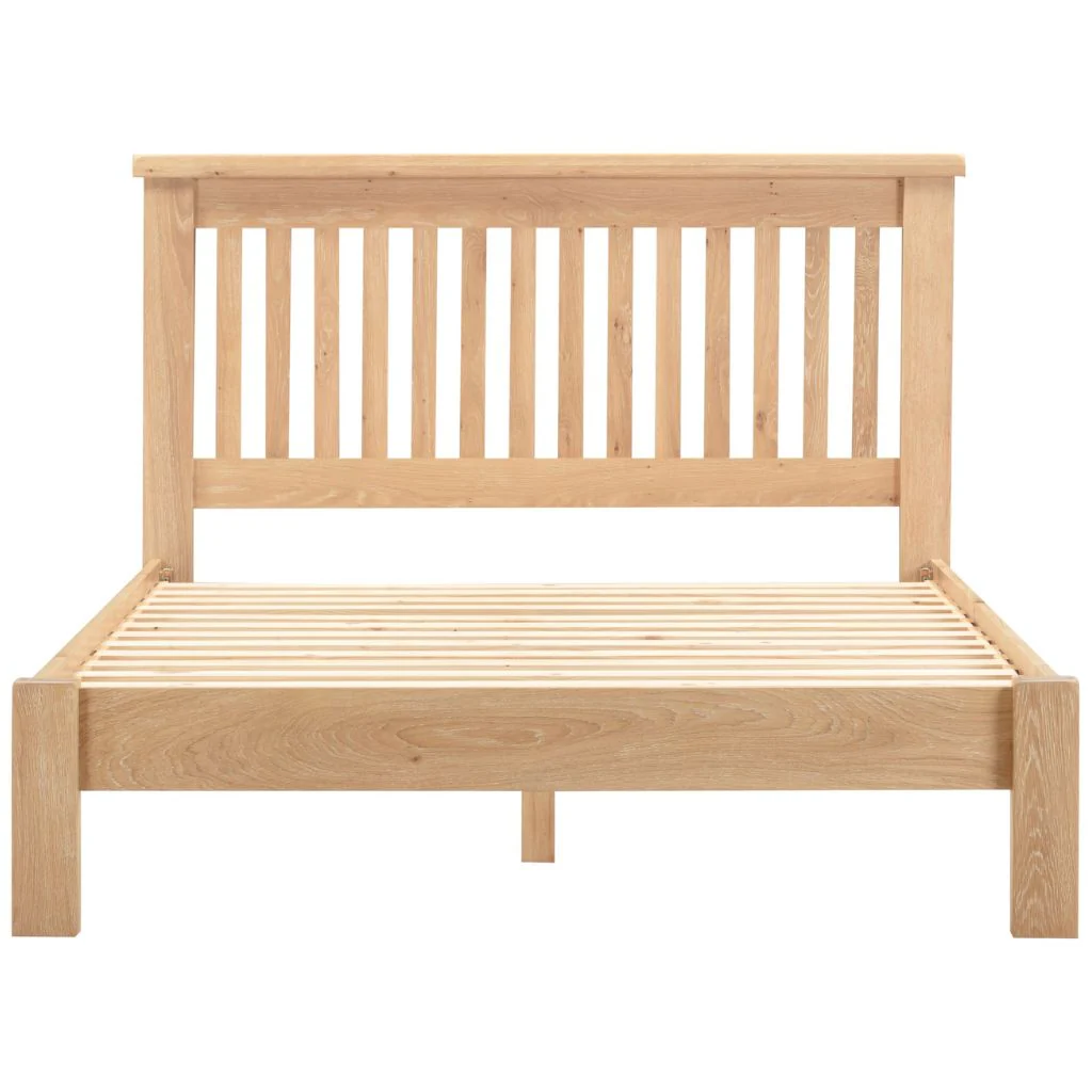 Windsor Natural Oak Low End Bedframe by Wholesale - Image 2