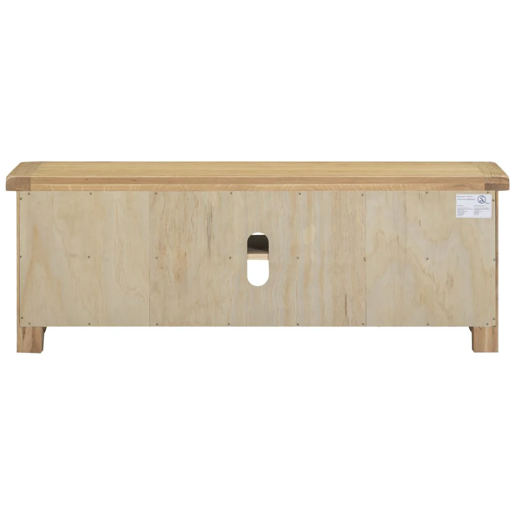 Windsor Natural Oak Straight TV Unit by Wholesale - Image 5
