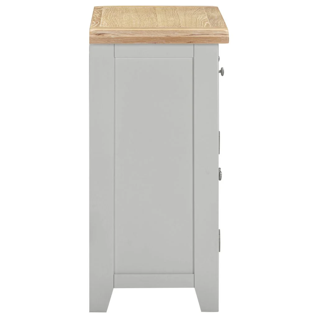 Windsor Pebble Grey 2 Door 2 Drawer Sideboard by Wholesale - Image 4