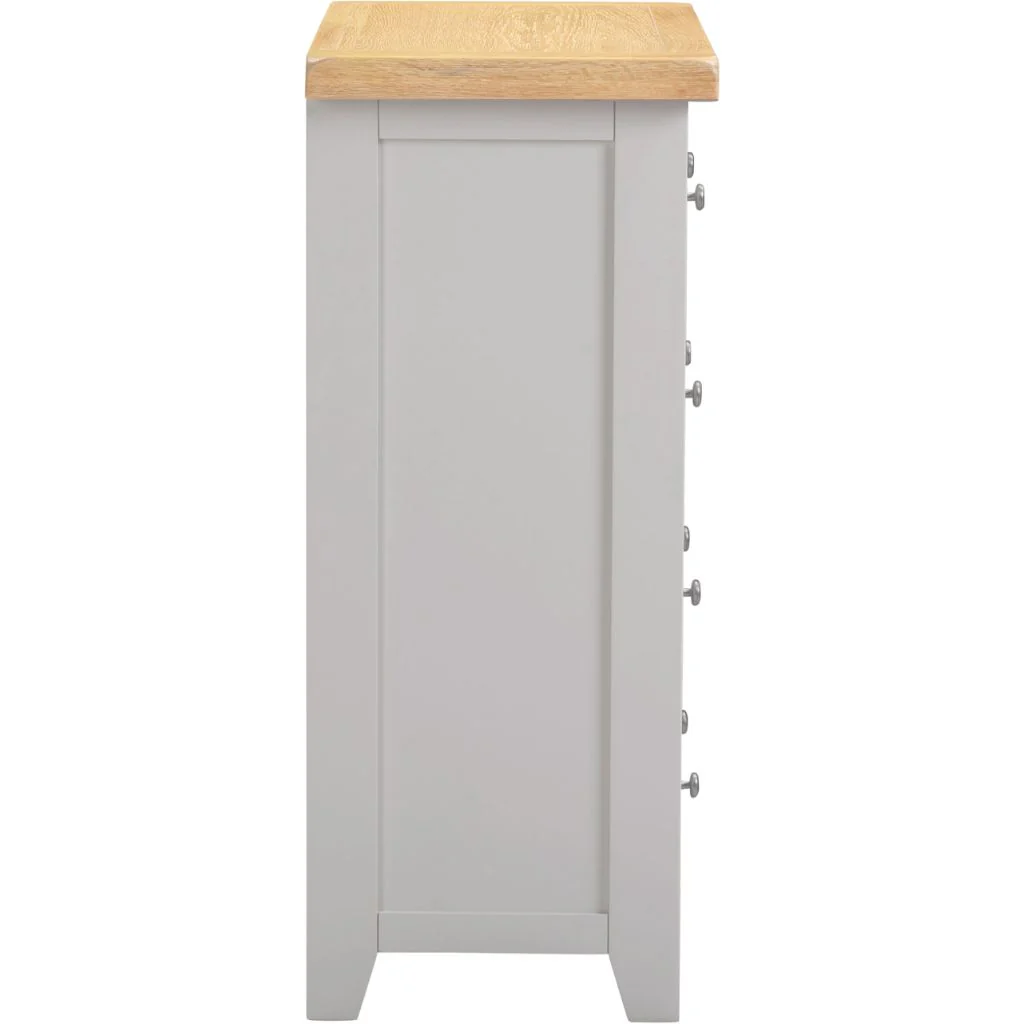 Windsor Pebble Grey 3+2 Drawer Chest by Wholesale - Image 3