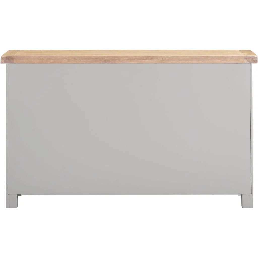 Windsor Pebble Grey 3 Door 3 Drawer Sideboard by Wholesale - Image 3