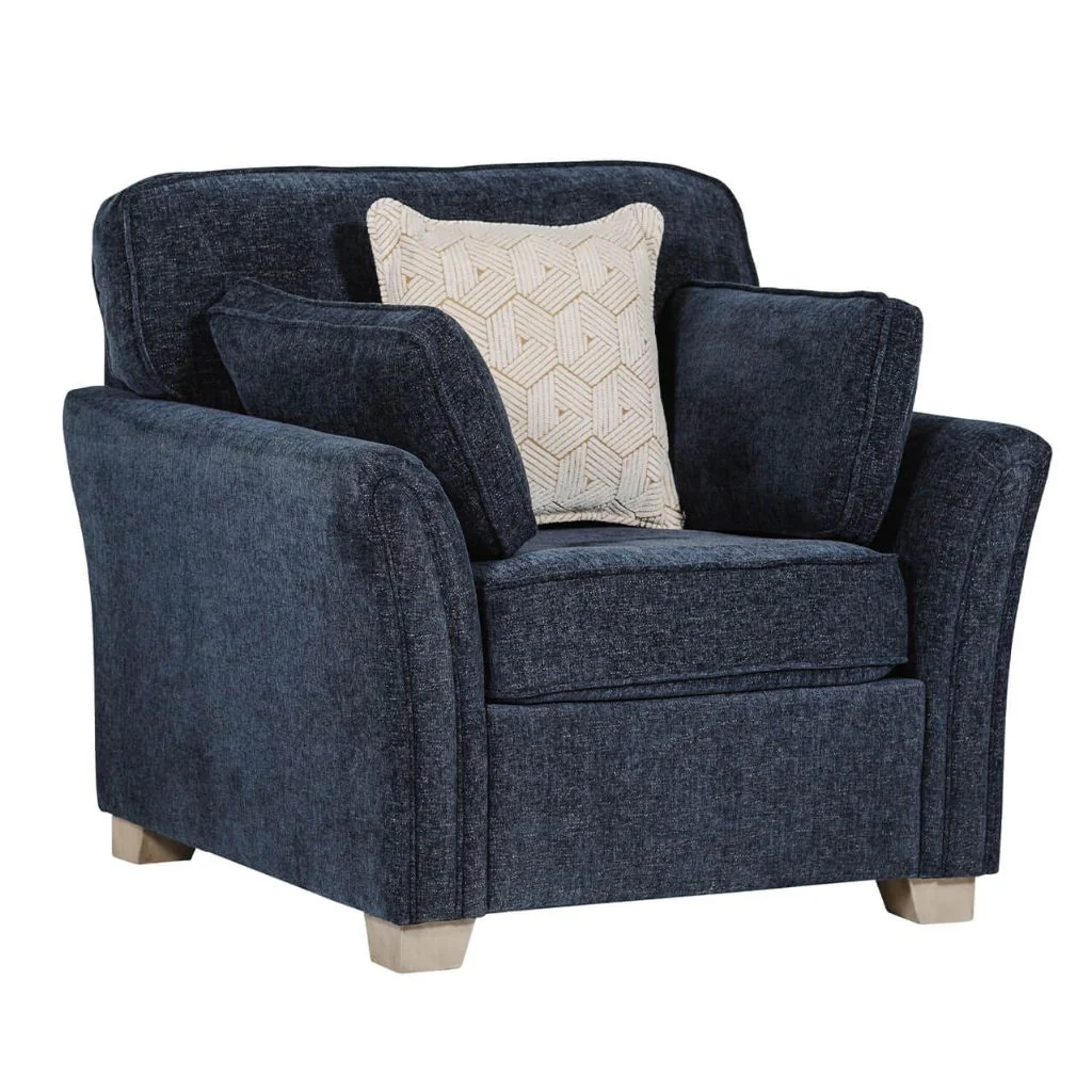 Winnie Navy Sofa Range by Vida Living - Image 3