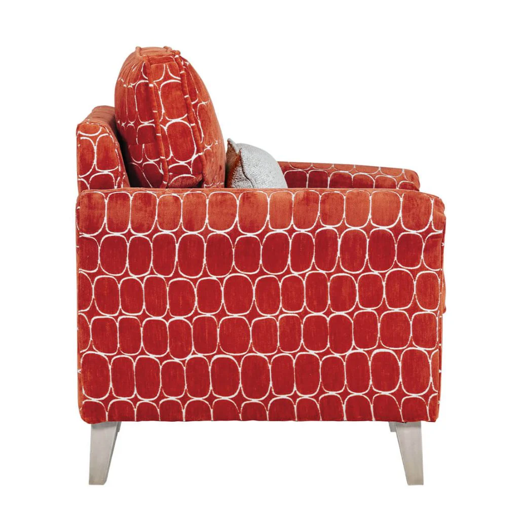 Winnie Rust Accent Chair by Vida Living - Image 3