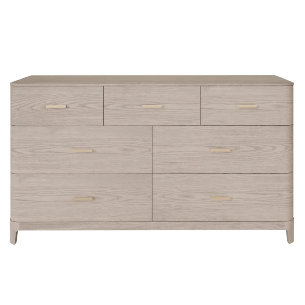 Zahra Cream 7 Drawer Chest by Vida Living - Image 2