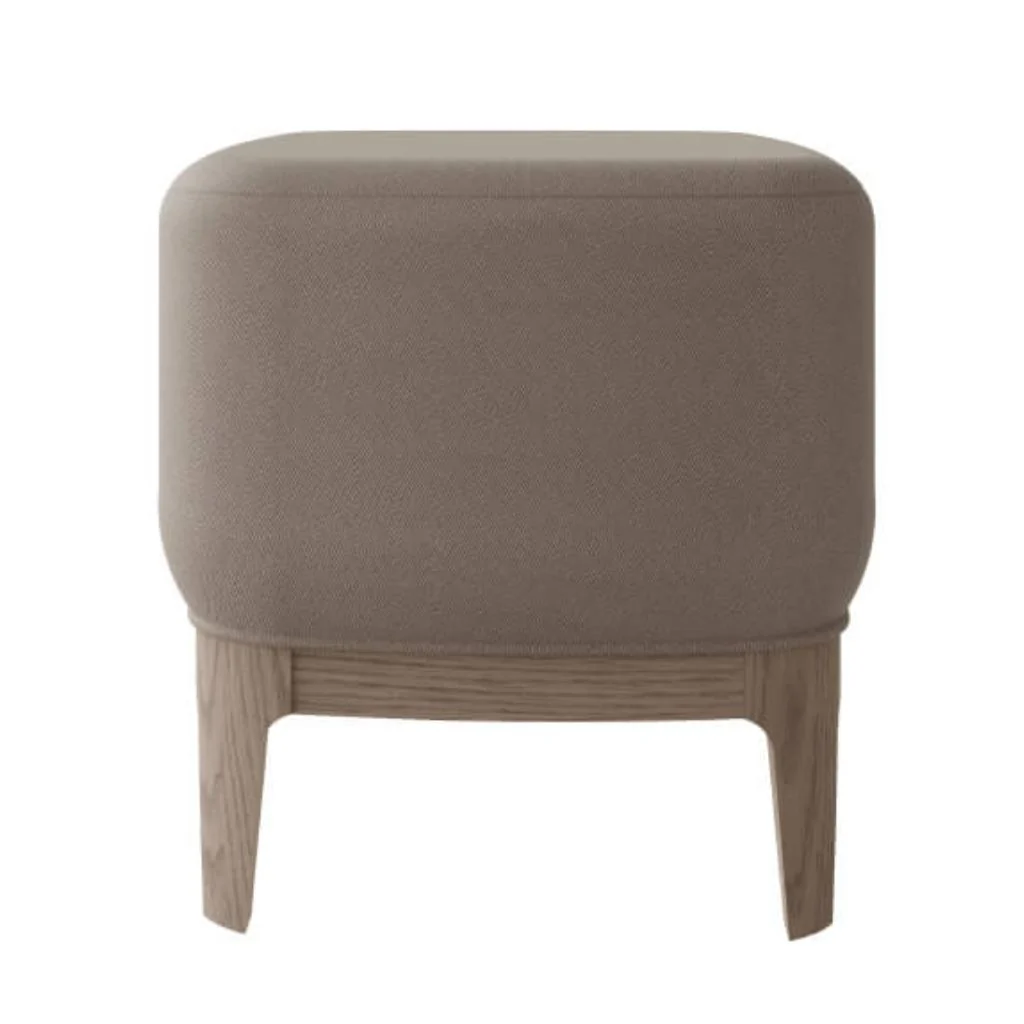 Zahra Cream Dressing Stool by Vida Living - Image 3
