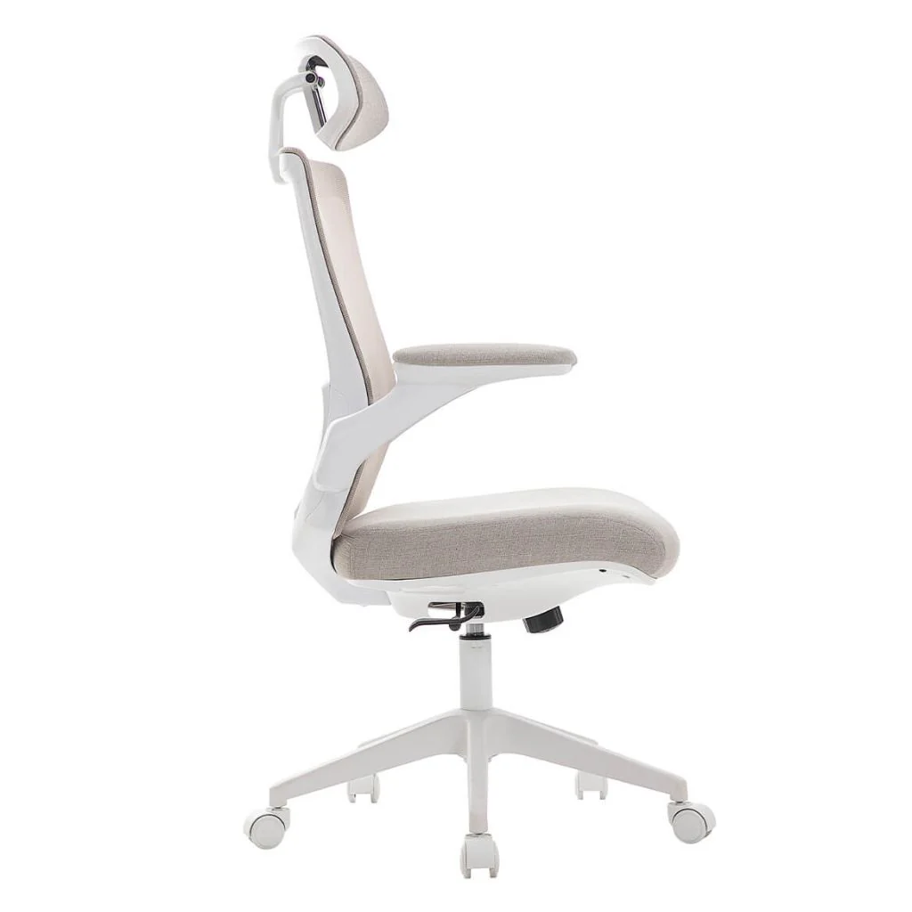 Zeke Natural Ergonomic Office Chair by Vida Living - Image 3