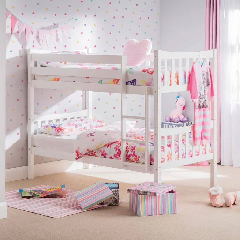 Julian Bowen Zodiac White Bunk Bed - High-Quality Bunk Bed for Kids - Image 2