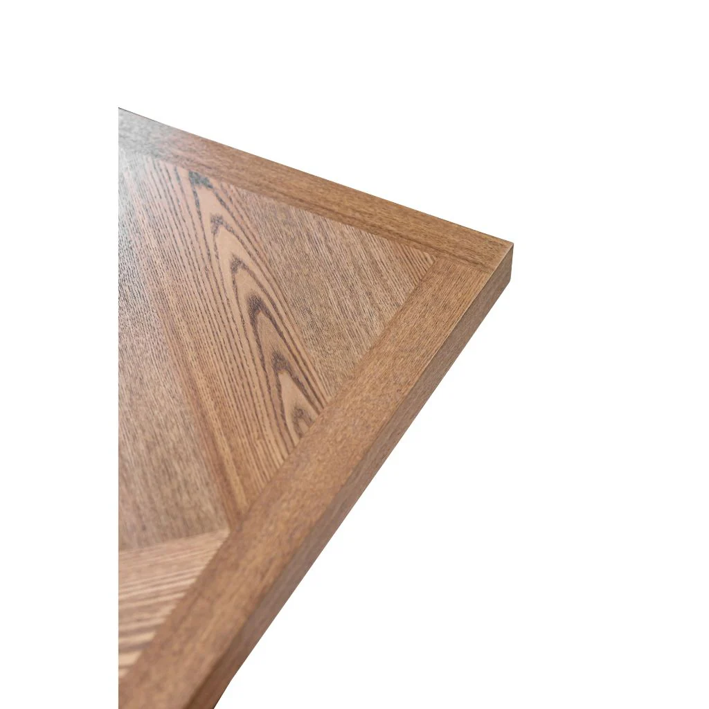 Zolla 1.4m Medium Ash Veneer Dining Table - Image 4